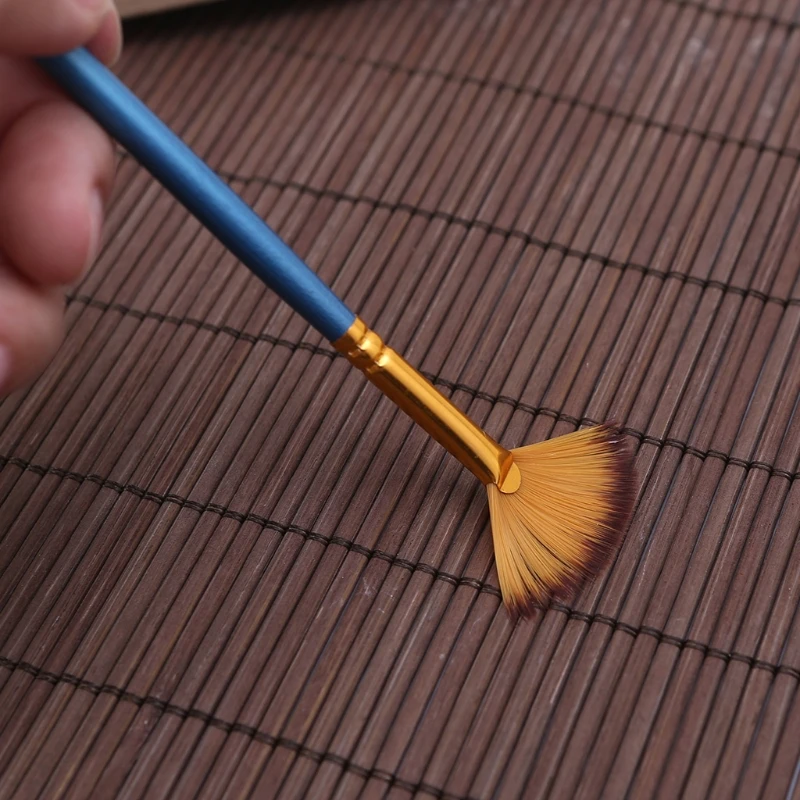 

12pcs Nylon Hair Wooden Handle Watercolor Paint Brush Pen Set for DIY Oil Acrylic Painting Art Paint Brushes Supplies