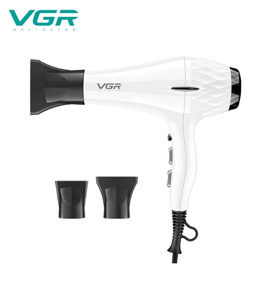 

Фен для волос VGR/ V413, профессиональный мощный инструмент для парикмахерской, инструменты для укладки, горячий/холодный воздух, фен для салон...
