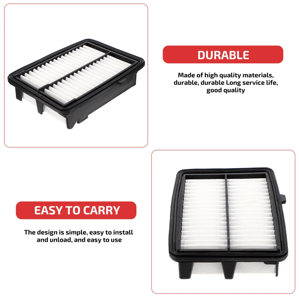 

1Pc Guard Panel Engine Air Filter Durable Auto Air Filter Premium Car Accessory