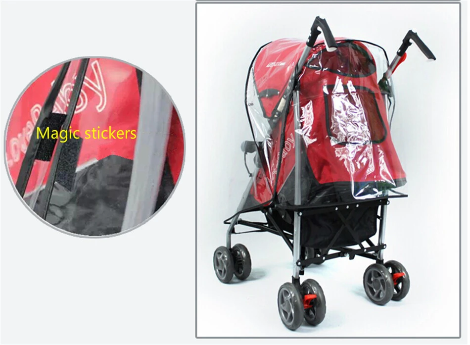 Аксессуары для коляски дождевик москитная сетка детская коляска