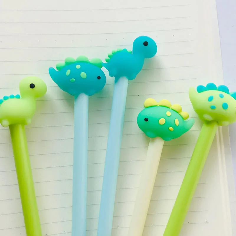 

1x Little Dinosaur Gel Pen School Office Supply Stationery 0.5mm Blue Ink
