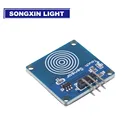 Модуль Сенсорного переключателя TTP223, TTP223B 1-канальный сенсорный емкостный сенсорный датчик для arduino, набор сделай сам, 10 шт.