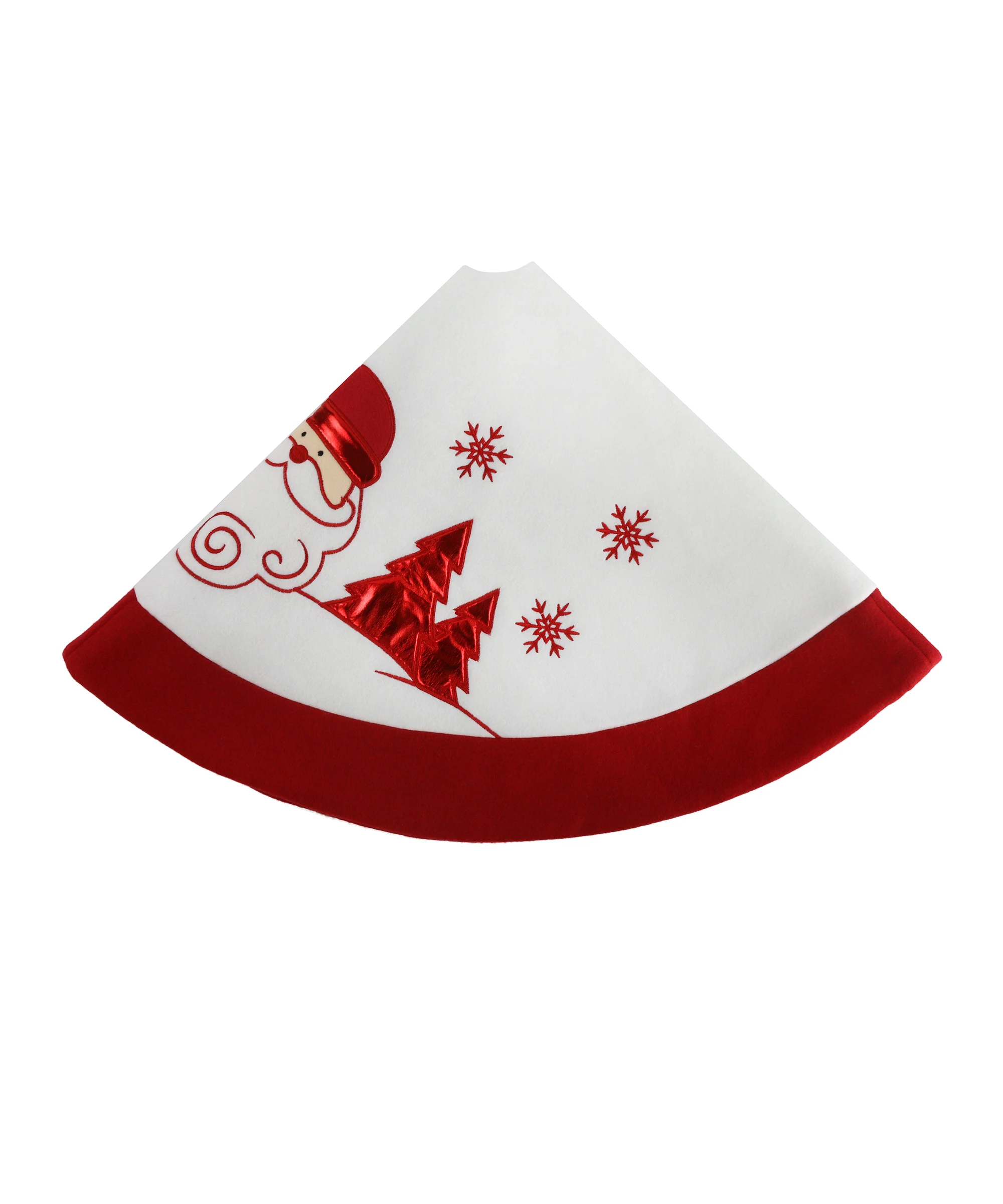 Прямая поставка юбка с рождественской елкой белая и Красная рождественская для