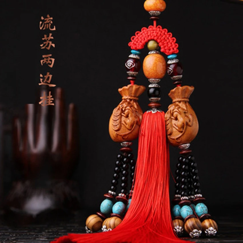 Автомобильный кулон Модный кошелек Pixiu Высококачественная Подвеска из красного