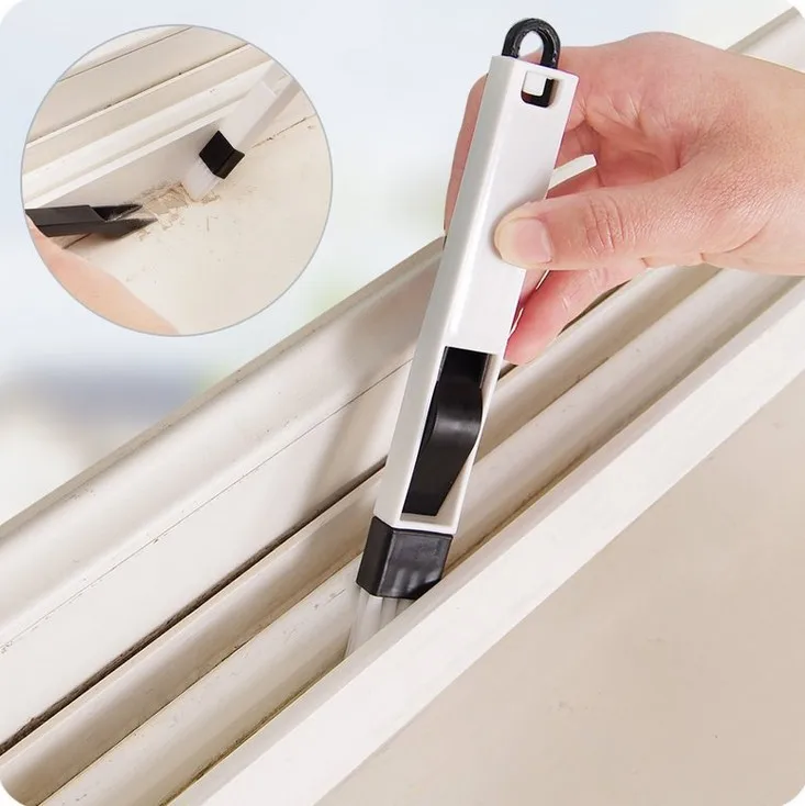 

Window Cleaning Tool Door To Door Window Groove Groove Cleaning Brush So Little Brush with Dustpan Corner Crack Screen