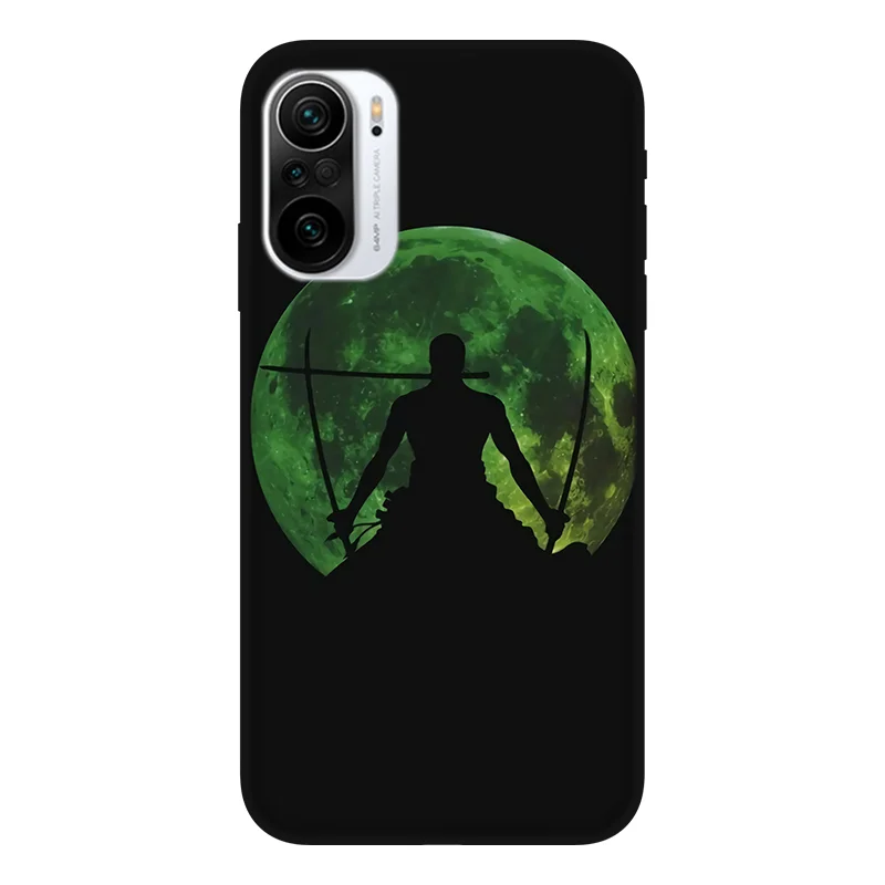 Phone Case For Xiaomi Mi 11 10 Lite 10T Pro Cool anime silhouette Case for Redmi Note 10 9 K40 K30 Pro POCO M3 X2 X3 F3 F2 F1