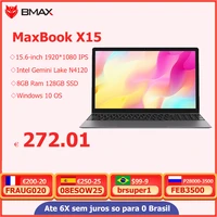 bmax x1515 6 inch laptops windows 10 19201080 intel gemini lake n4120 quad core 8gb ram 128gb ssd notebook wifi hdmi usb laptop