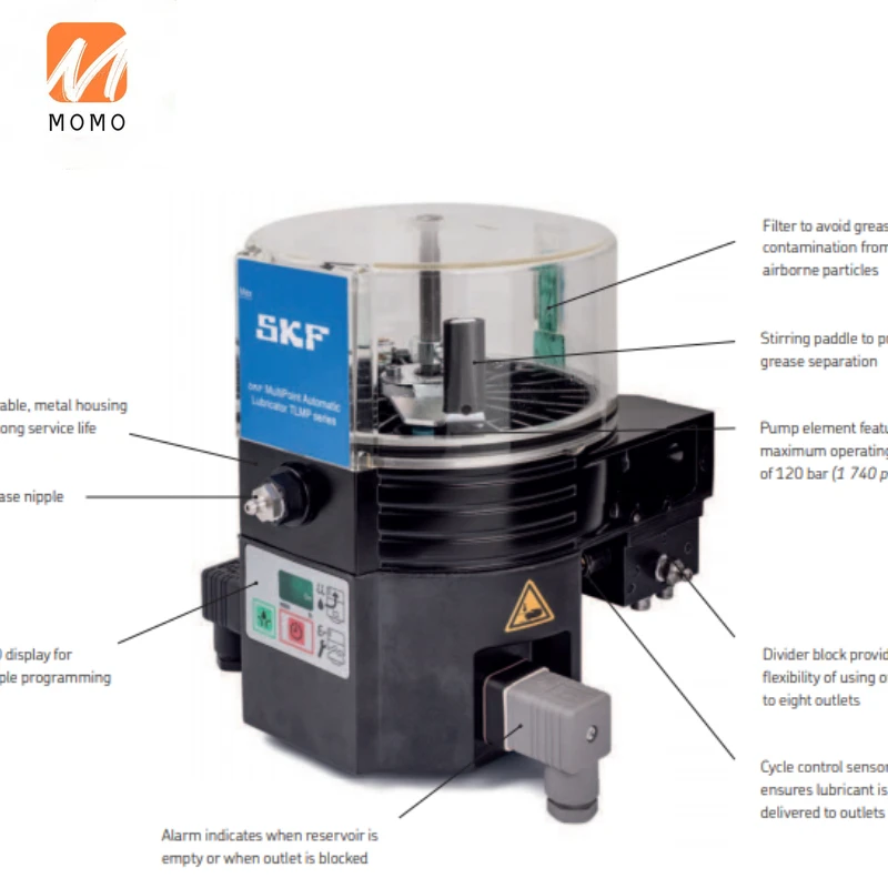 

LMP 1008 - SKF Multi point automatic lubricator