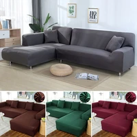 plain corner sofa covers for living room elastic spandex couch cover stretch slipcovers l shape sofa need buy 2021 sofa cover