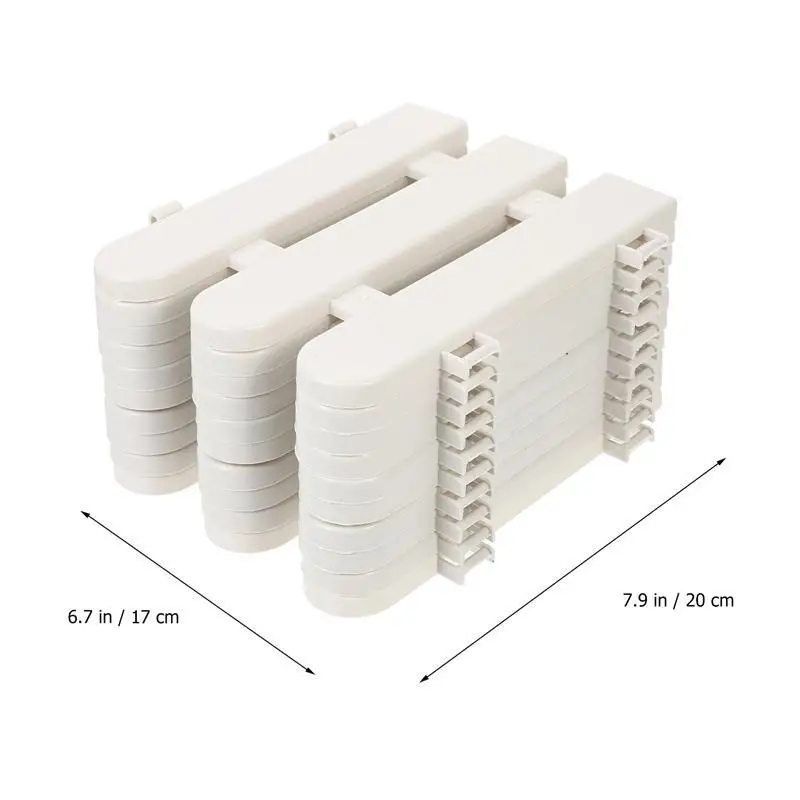 10 Pcs Decorative Plastic Picket Fence Display Garden Path Flower Bed White | Дом и сад