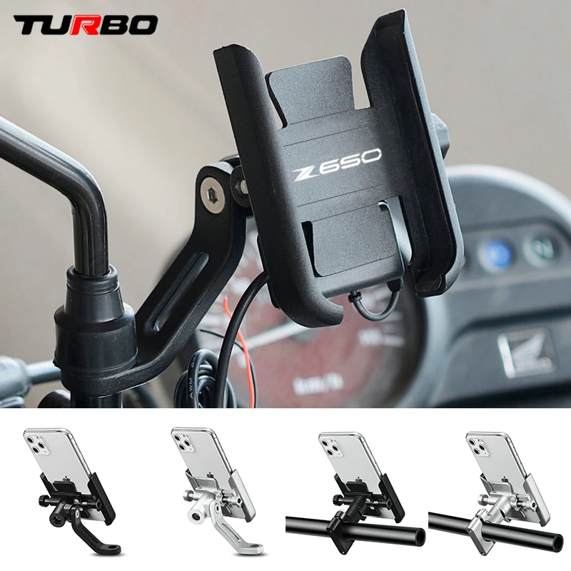Для Kawasaki Z650 z650 2017 2018 2019 2020 2021 Motocrycle ЧПУ руль зеркало заднего вида мобильный