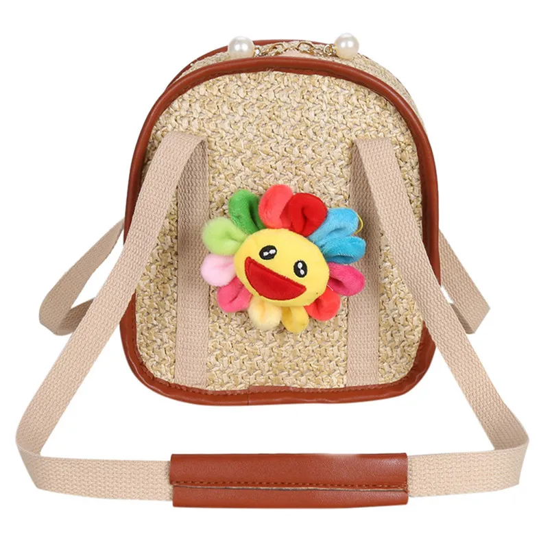 2019 Новая модная сумка на плечо соломенная повседневные маленькие квадратные