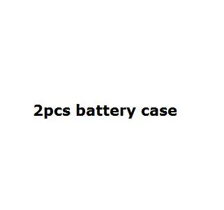 GoPro защитный чехол для аккумулятора для Go Pro Hero 7 6 5 4 3 2 Xiaomi Yi MiJia 4k Eken H9 NP BX1 аксессуары для камеры - Цвет: 2 PCS battery case