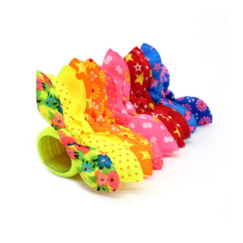 Резинка для волос эластичная ярких цветов 20/100 шт.