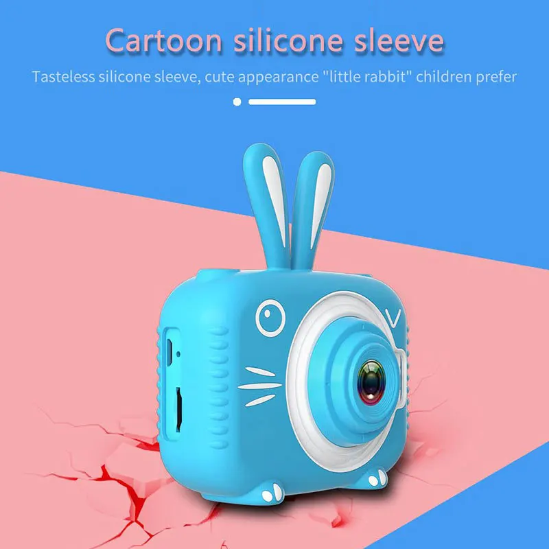 

Children's Digital Camera HD Cartoon Kids Camera Video Camcorder 2.0 Inch 20MP 1080P Photo Camera Toys For Girls Birthday Gifts