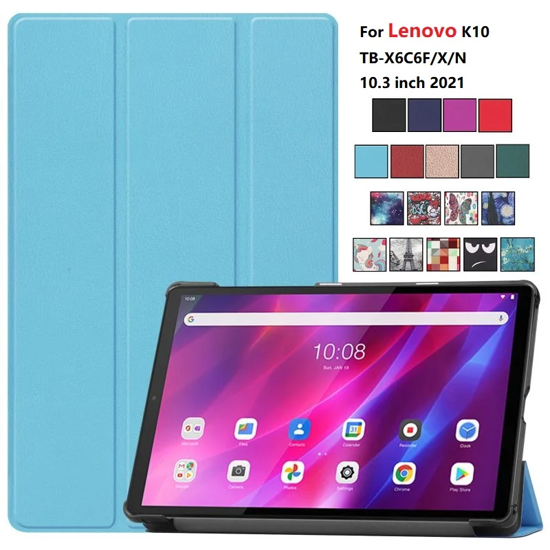 

Чехол для Lenovo Tab K10, 10,3 дюйма, 2021 ТБ, X6C6X, чехол для планшета Lenovo Tab K 10 K10 2021