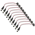 Кабель питания постоянного тока 9 В, 1020 шт., Штекерный адаптер для батареи для Arduino Uno R3, разъем для бочки