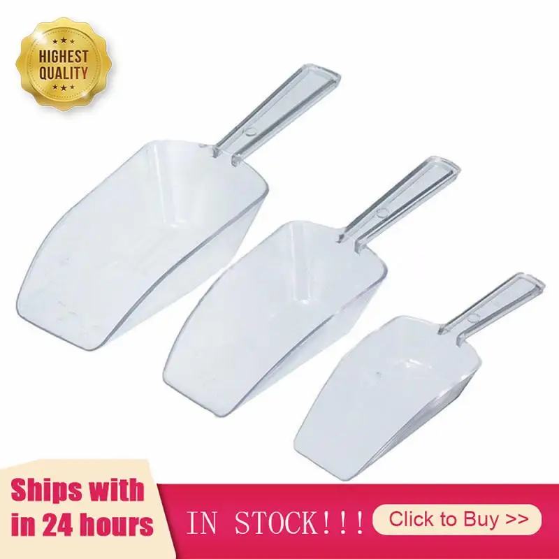 3 шт. многофункциональная матовая пластиковая мерная ложка для мороженого