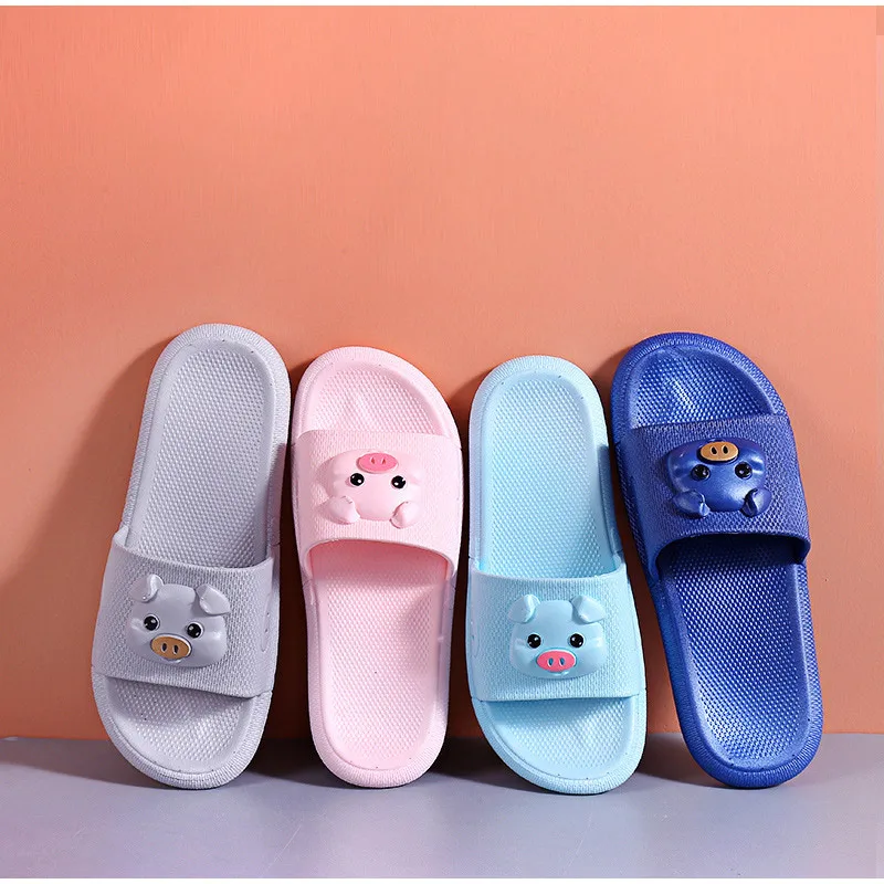 

Unisex Summer Fashion Slippers Cute Pig Flats Women Open Toe Indoor Shoes Female Comfort Beach Flip Flops Female Light Footwear