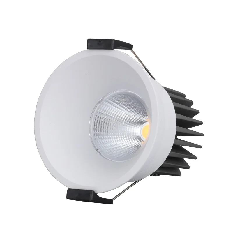 Luces LED empotradas COB antideslumbrantes y regulables, 5W, 7W, 12W, 15W, foco de techo, iluminación interior, AC110V, 220V