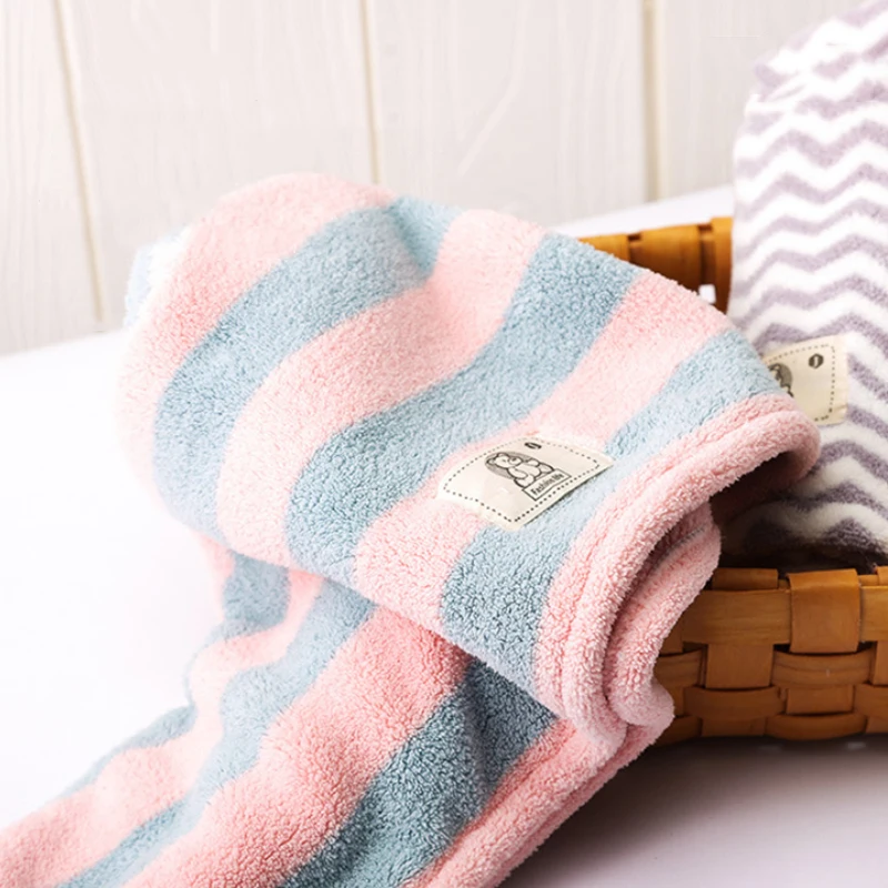 Повязка для волос из микрофибры женщин и девушек быстросохнущая сушильная шапка