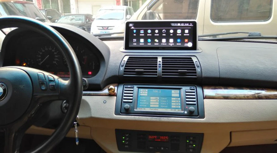 Автомобильный мультимедийный плеер 64 Гб ПЗУ Android 9 0 для BMW E53 X5 1998 2006 Idrive экран 10 25