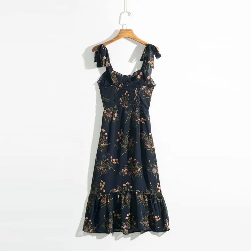 

2021 New Summer zaraing woman robe traf casual maxi dress Party dresses sukienka y2k Kawaii tunics midi Sundress Female clothing