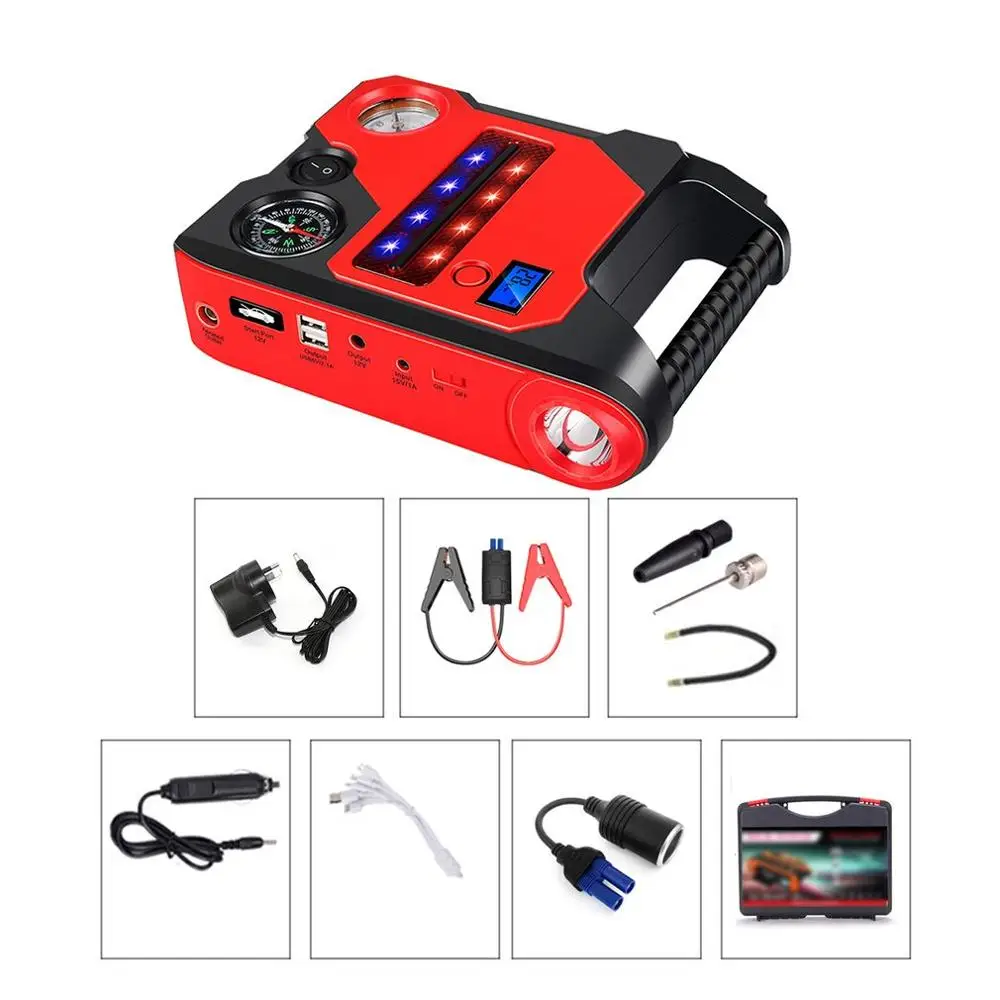 22000 мАч портативный автомобильный пусковой стартер шина Надувное зарядное