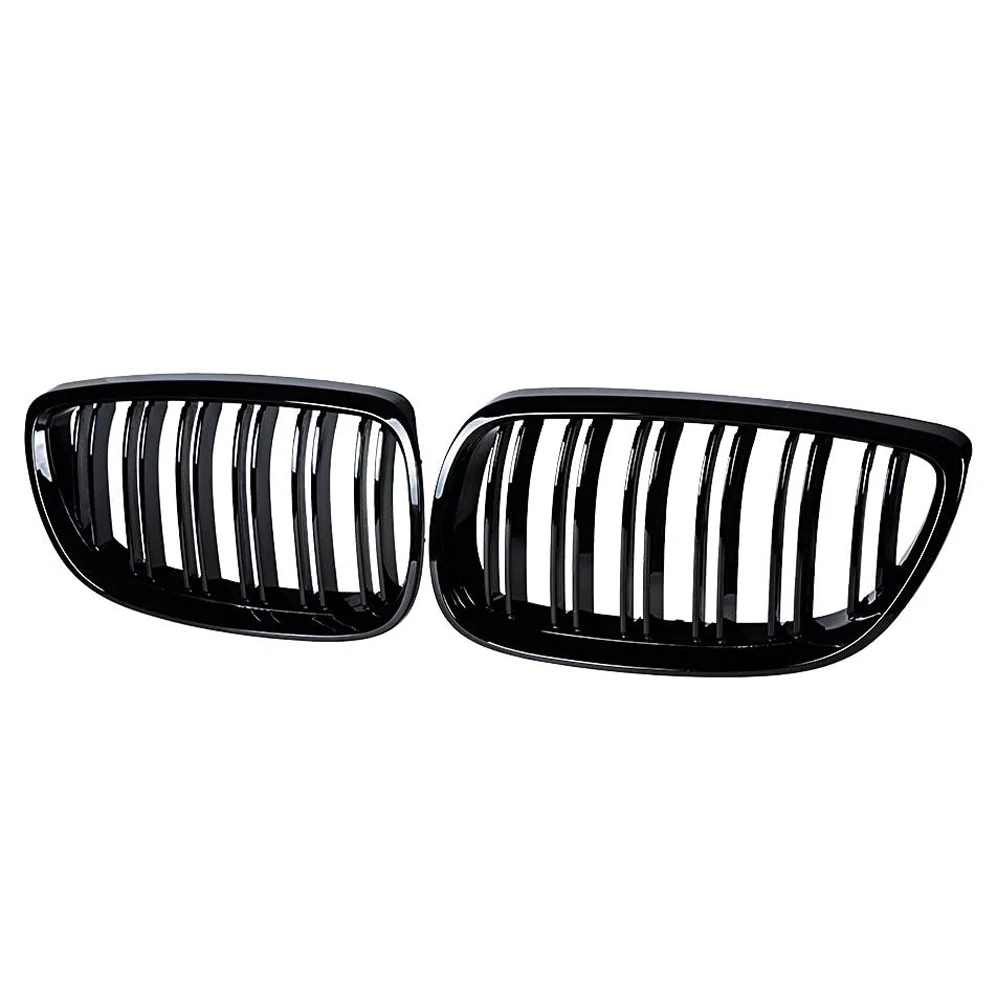 Передние растворы спортивный гриль решетка черного цвета для BMW E92 E93 M3 2006-2009 08-13