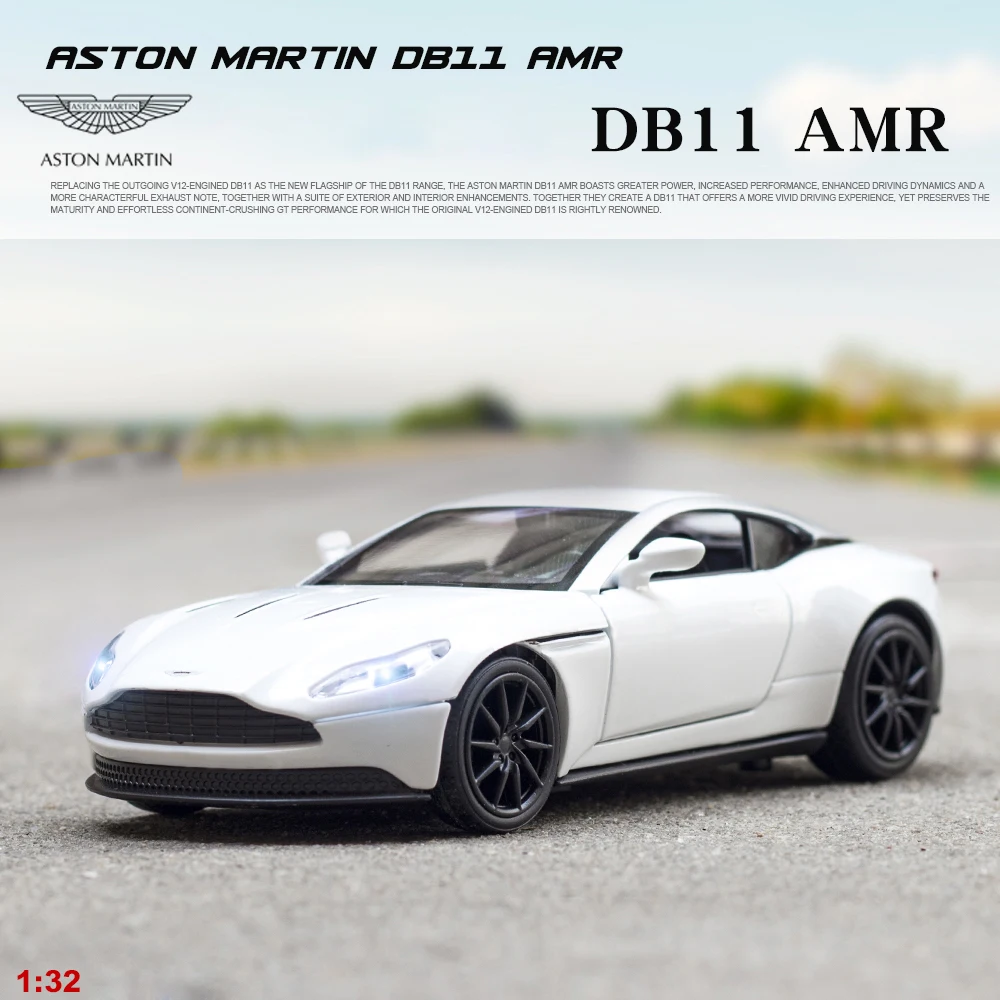 Новинка 1/32 металлическая модель автомобиля Астон Мартин DB11 AMR | Игрушки и хобби