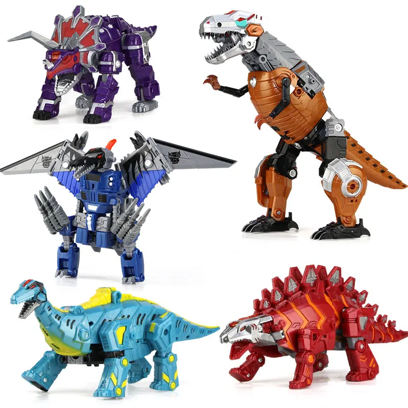 Dinotrux Voltron блок динозавров роботы трансформатор игрушечные модели робот игрушка