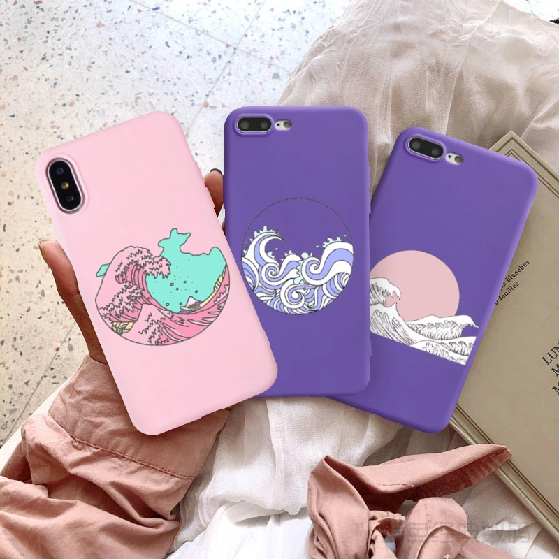 Чехол для телефона The Great Wave Off Kanagawa Iphone 11 Pro Max 6 7 8 Plus X XS MAX XR чехол накладка с