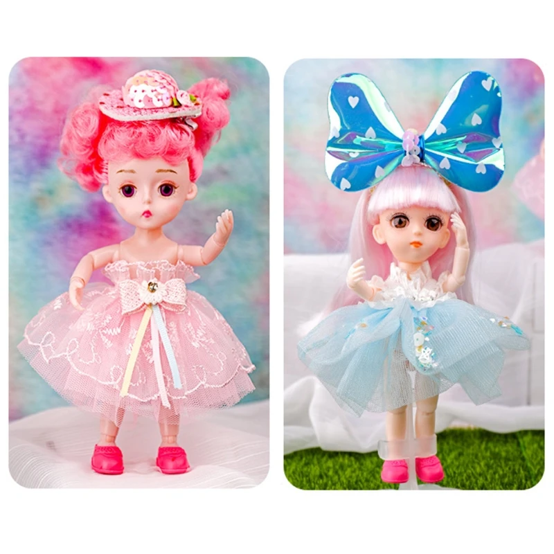 

1 Set Handmade Art Crafts Accessories Princess Doll DIY Material Kit Desktop Decoration Children Early Educational Toys DXAD