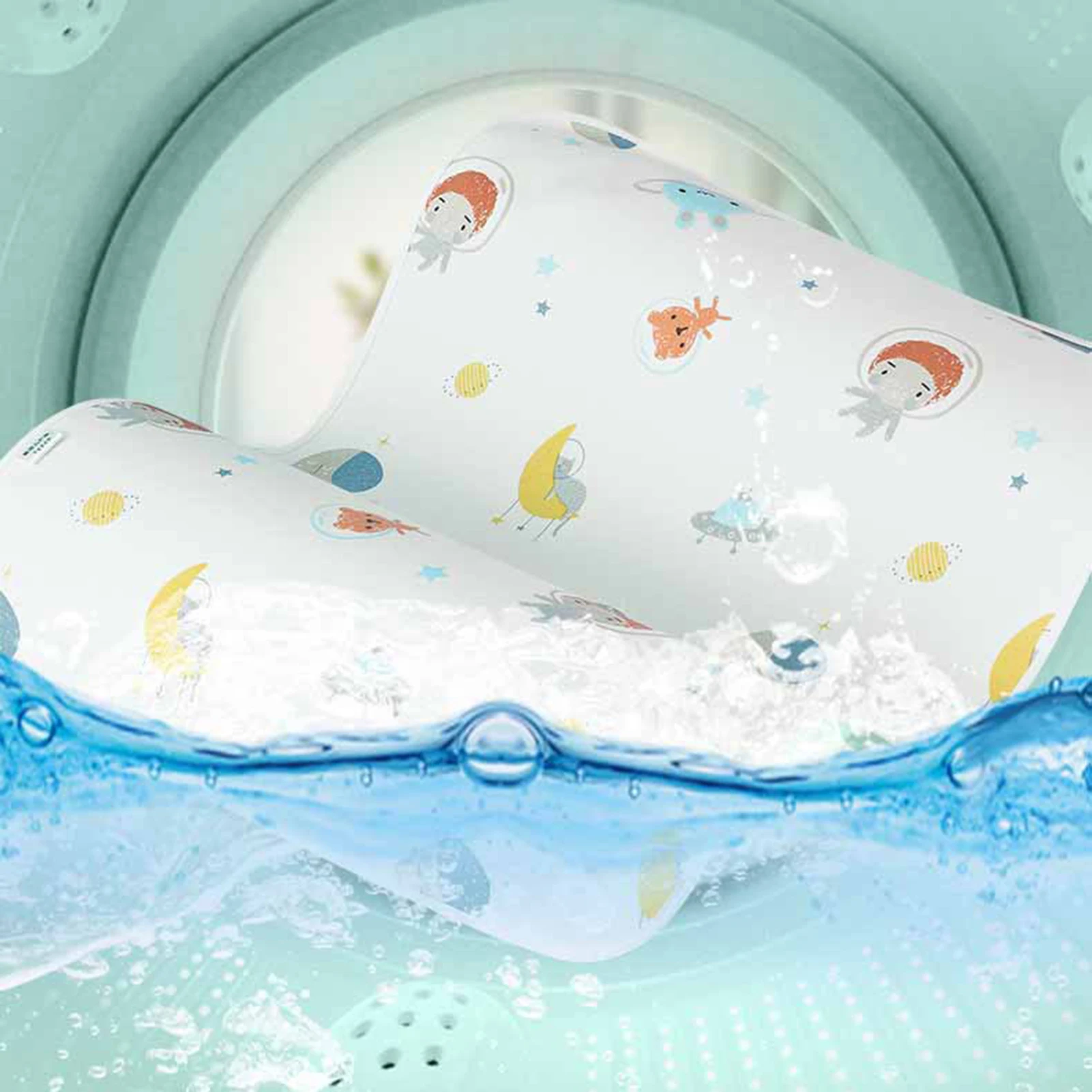 Водонепроницаемый коврик для мочи новорожденных мультяшный хлопковый