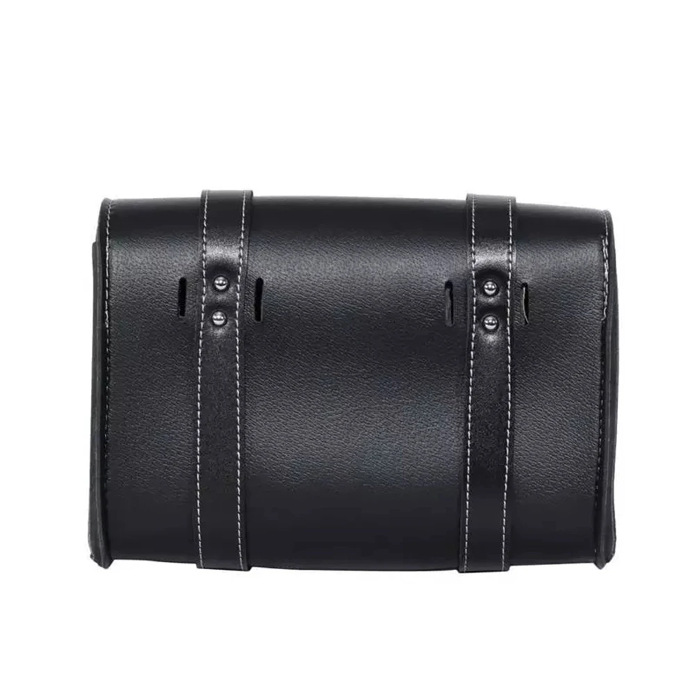 

Universal Motorcycle Saddle Side PU Leather Luggage Bag Saddlebag Storage Tool Pouch For Harley Toolkit