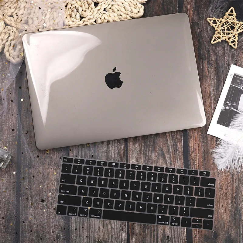 Матовый Прозрачный чехол для Macbook Air Retina 12 дюймов 13 3 дюйма Pro 15 Touch Bar/ ID A2337 A2338M1 A1706