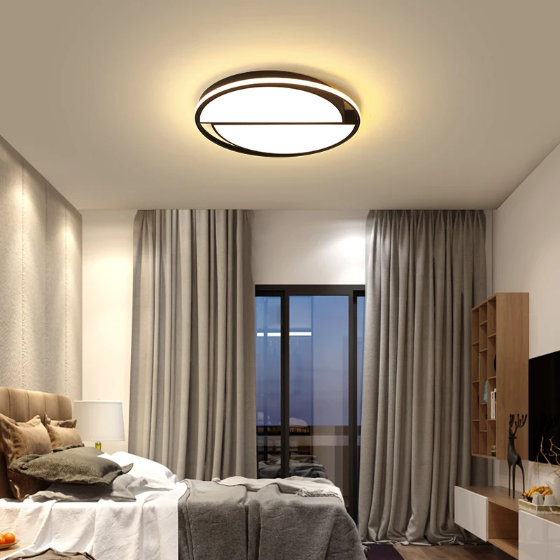 Современный круглый железный светильник для гостиной люстра светодиодный