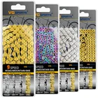 Велосипедная цепь 6 7 8 9 10 11 скоростей, Позолоченная серебряная цепь для горного велосипеда, цепи для горного велосипеда, направляющая часть 116 звеньев, велосипедные аксессуары