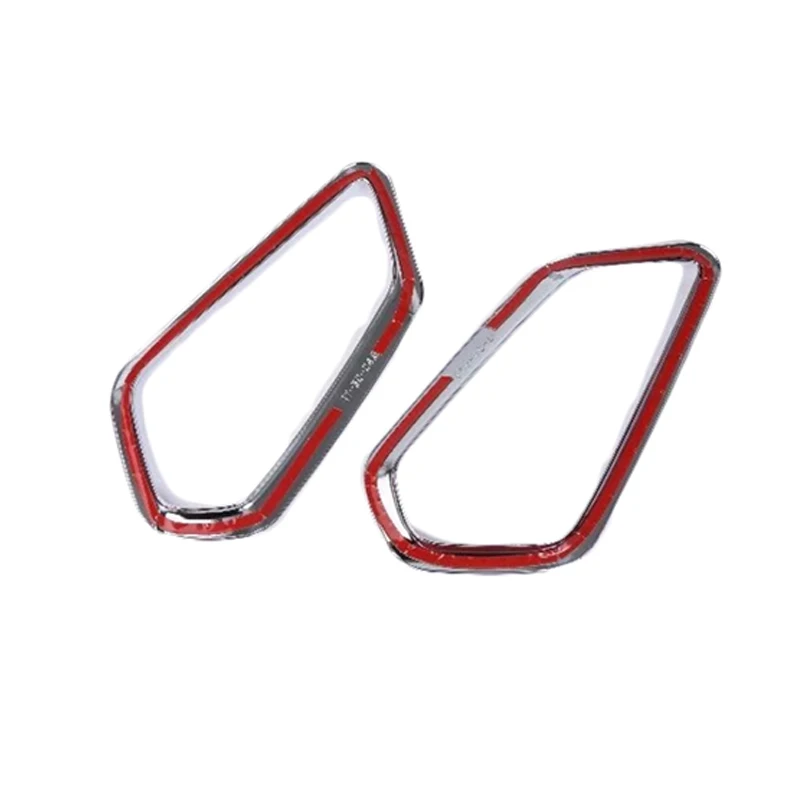 2 шт. ABS хромированный передний задний отражатель противотуманная фара крышка