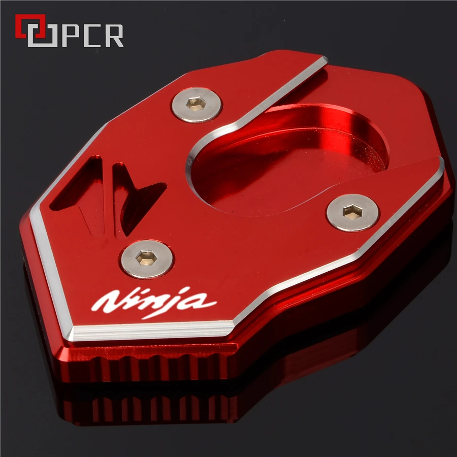 Боковая подставка для мотоцикла увеличивающая пластину выдвижная KAWASAKI NINJA 250 300 650