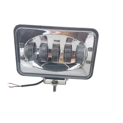 1pcs chrome Yait Автомобильный светодиодный светильник 50 Вт 6 дюймов светодиодный светильник для вождения автомобиля, грузовика, прицепа, внедорожника, лодки 12 в 24 в 4X4 4WD - Цвет: 1pcs chrome