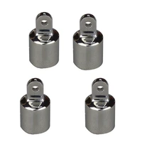316 stainless steel bimini top cap fittings 22mm 25mm mirror polish for marine boat deck railing yacht hardware accessories