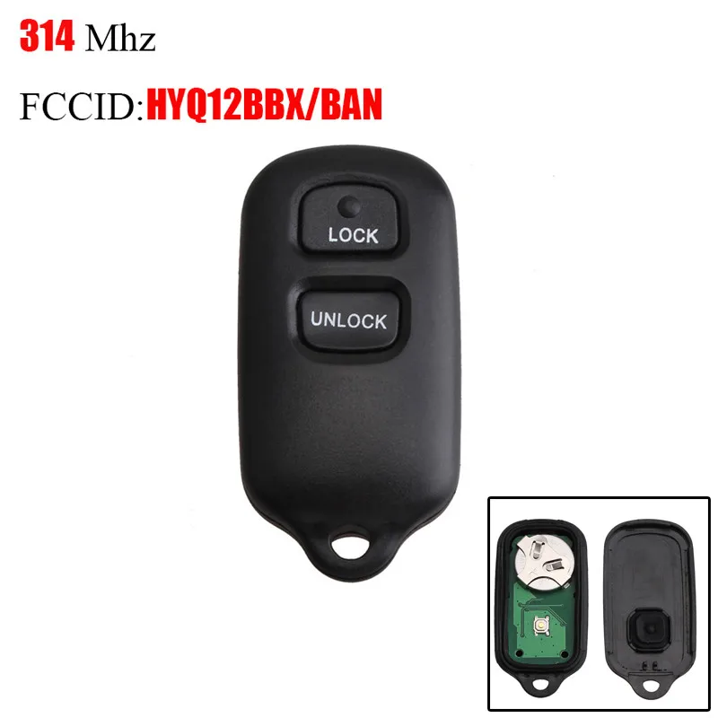 Пульт дистанционного управления XRSHKEY для автомобиля без ключа 314 4 МГц 3 кнопки