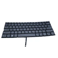 jianglun laptop us layout keyboard with backlight for lenovo yoga 730 13ikb gray color