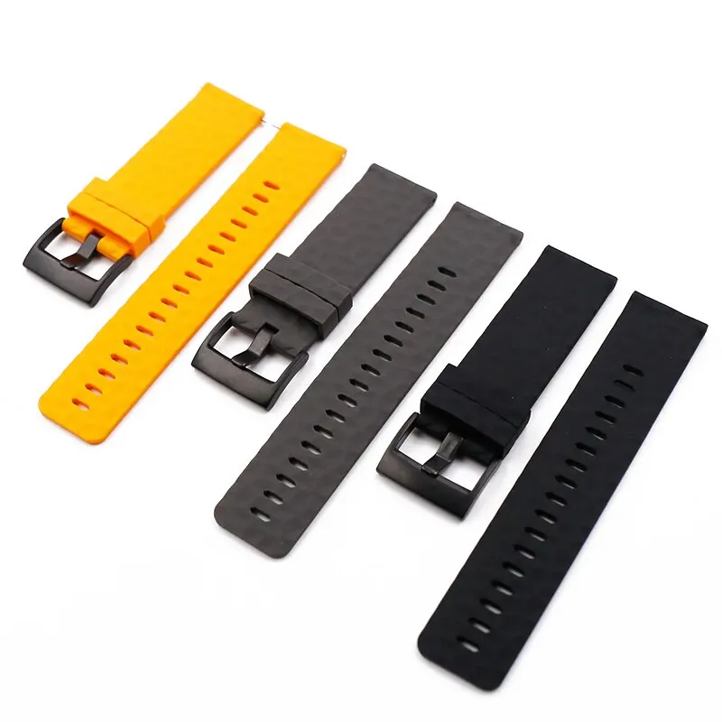 

Watch accessories silicone strap men for suunto9 Spartan speed outdoor photoelectric baro rubber expedition watch band