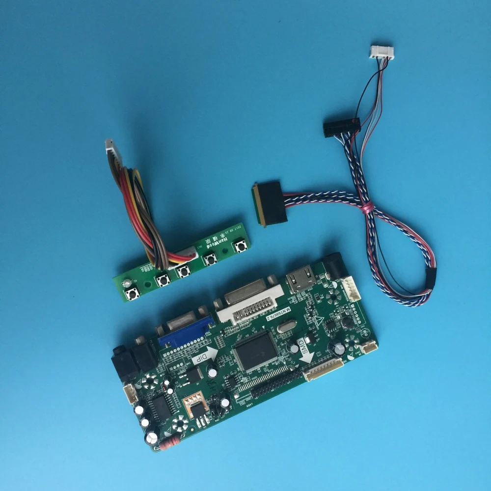 

Набор для LP116WH1-TLB1 LG дисплей DVI HDMI монитор панель 40pin M. NT68676 LED DIY ЖК VGA плата контроллера 11,6 "1366X768