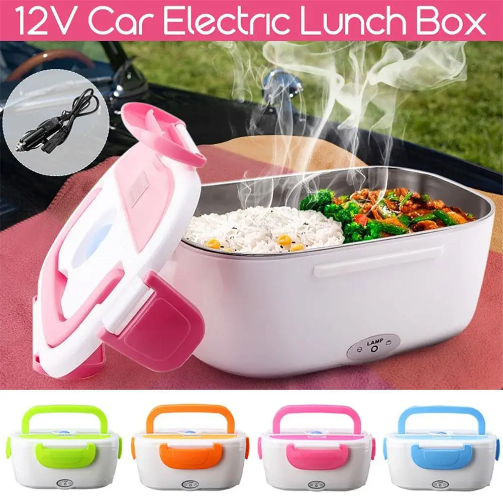Es Portable Electric Heater Lunch Box Car Plug Food Bento St
