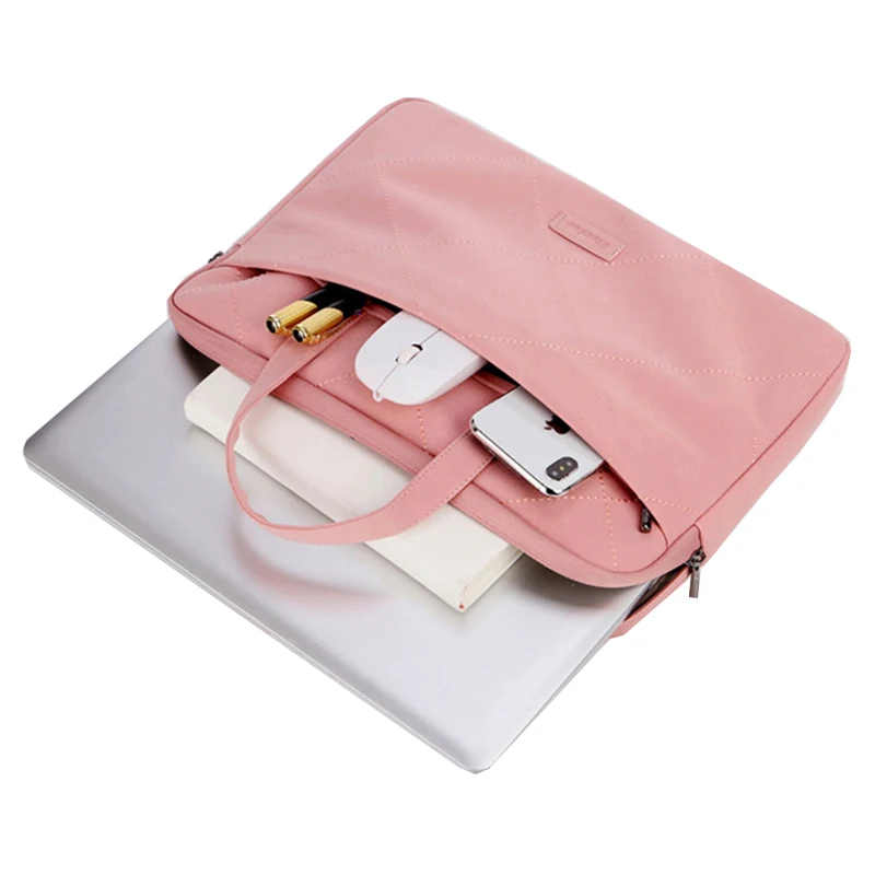Laptop Bag 11 13.3 15.6 14 inch Notebook Sleeve For Macbook Air Pro 13 15 Computer Shoulder Handbag Briefcase Women | Компьютеры и