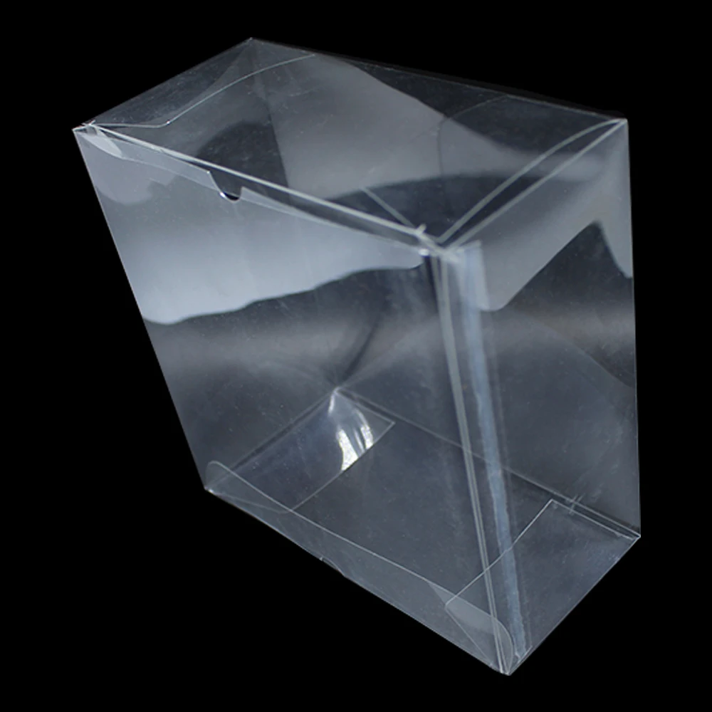 300 шт 8 размеров прозрачный ПВХ подарок посылка складная коробка Пластик конфеты