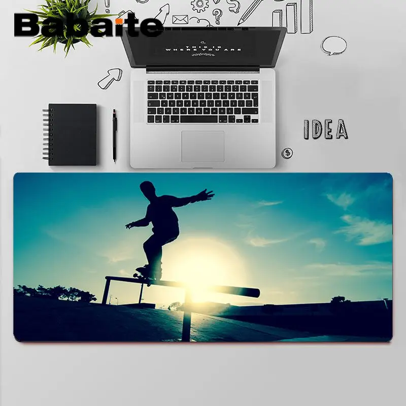 

Babaite Top Quality Skate Comfort Mouse Mat Gaming Mousepad Free Shipping Large Mouse Pad Keyboards Mat